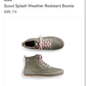 Keds Scout Splash- olive 7.5